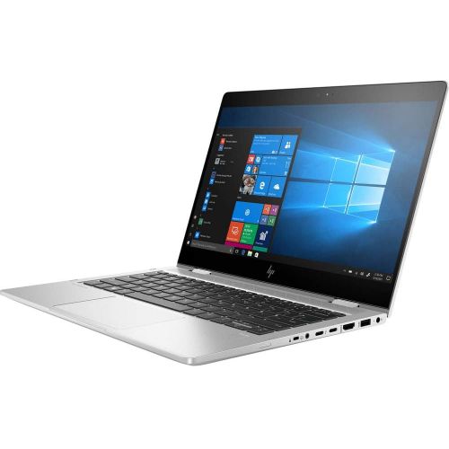 에이치피 HP EliteBook X360 830 G6 2-in-1 13.3 IPS FHD 1080p Multi-Touch Business Laptop (Intel Quad-Core i7-8665U, 16GB RAM, 512GB SSD) Backlit, Wi-Fi 6, Thunderbolt, Windows 10 Pro + IST C