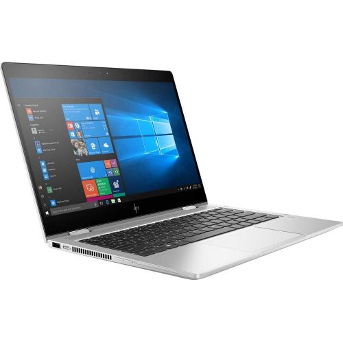 에이치피 HP EliteBook X360 830 G6 2-in-1 13.3 IPS FHD 1080p Multi-Touch Business Laptop (Intel Quad-Core i7-8665U, 16GB RAM, 512GB SSD) Backlit, Wi-Fi 6, Thunderbolt, Windows 10 Pro + IST C