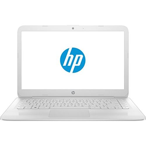 에이치피 HP 14-ax027cl Stream HD 14 Laptop, Intel Celeron N3060, 4GB RAM, 32GB Storage, Office 365 Personal 1yr Subscription (Snow White)