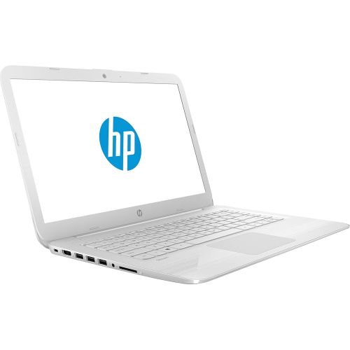 에이치피 HP 14-ax027cl Stream HD 14 Laptop, Intel Celeron N3060, 4GB RAM, 32GB Storage, Office 365 Personal 1yr Subscription (Snow White)