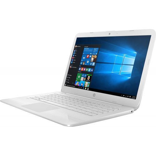 에이치피 HP 14-ax027cl Stream HD 14 Laptop, Intel Celeron N3060, 4GB RAM, 32GB Storage, Office 365 Personal 1yr Subscription (Snow White)