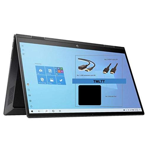 에이치피 HP Envy 2-in-1 x360 2020 15.6” FHD Touch Screen Laptop Notebook Computer, 6 Core AMD Ryzen 5-4500U 2.3GHz, 16GB RAM, 256GB SSD,AMD Radeon,Wi-Fi,Bluetooth, Webcam,HDMI,Win 10