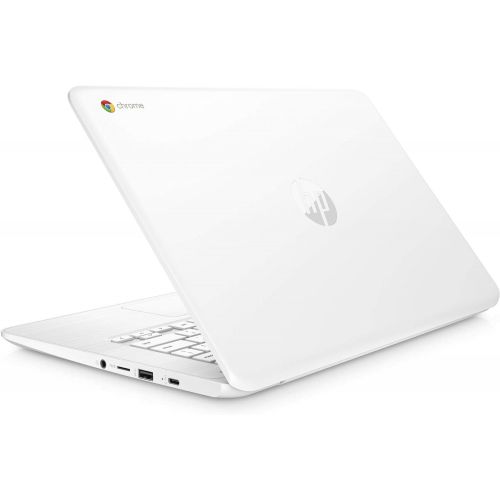 에이치피 HP 14 Chromebook~ Full HD IPS (1920x1080)~Intel Dual Core Celeron N3350 2.4GHz~4GB RAM~32GB eMMc~WiFi~Bluetooth~HDMI~HD Webcam~Chrome OS-White[Certified Refurbish]