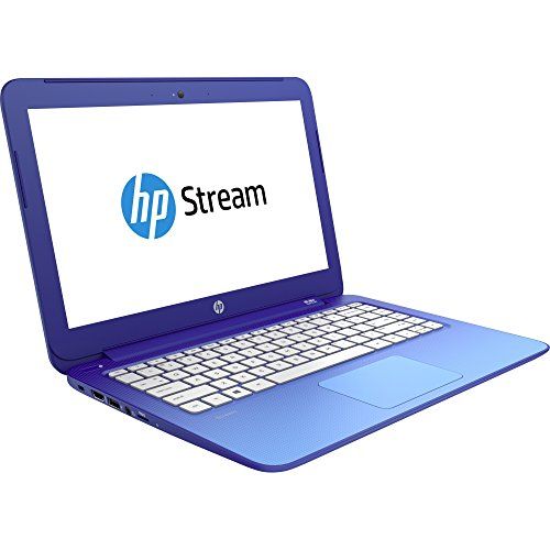 에이치피 HP Stream 13-c030nr K2L97UA#ABA 13.3 inch Intel Celeron N2840 2.16GHz/ 2GB DDR3L/ 32GB SSD/ USB3.0/ Windows 8.1 Notebook (Blue)