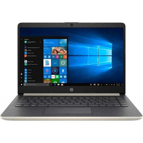 에이치피 Newest HP 14 HD WLED-Backlight Business Laptop Intel Core i3 Dual-Core 8GB RAM 256GB SSD Bluetooth USB 3.1 TypeC HDMI Win 10 S Model Ash Silver