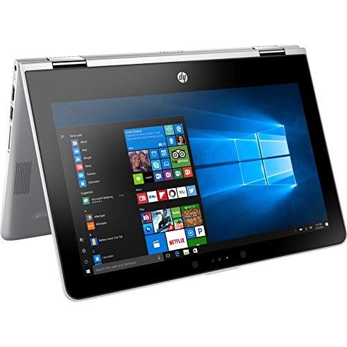 에이치피 2019 HP Pavilion x360 2-in-1 11.6 Touchscreen Laptop Computer, Intel Quad-Core Pentium Silver N5000 up to 2.7GHz, 4GB DDR4 RAM, 500GB HDD, 802.11ac WiFi, Bluetooth 4.2, USB 3.1, HD