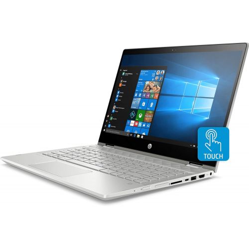 에이치피 HP x360 14-CD1055 Intel i5-8265U 8GB 256GB SSD 14-inch Full HD 1920x1080 Touch Screen Convertible Laptop