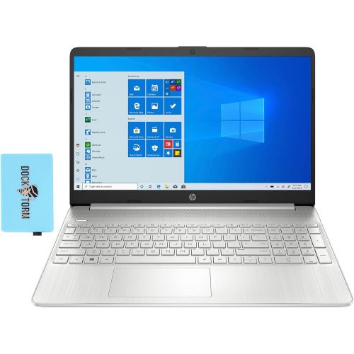 에이치피 HP 15z FHD Business Laptop (AMD Ryzen 7 5700U 8-Core, 16GB RAM, 1TB PCIe SSD, AMD Radeon, 15.6 Full HD (1920x1080), WiFi, BT Webcam, USB 3, HDMI, SD Card, Win11P) with Hub