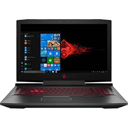 에이치피 2019 HP Omen 17.3 FHD IPS Gaming Laptop Computer 8th Gen Intel Hexa-Core i7-8750H Up to 4.1GHz 16GB DDR4 RAM 1TB HDD + 256GB PCIe SSD NVIDIA GeForce GTX 1070 8GB Backlit Keyboard W