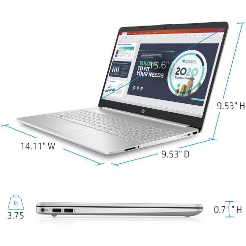 에이치피 2021 Newest HP Laptop, 15.6 HD Touchscreen, 11th Gen Intel Core i3-1115G4 Processor, 32GB DDR4 RAM, 1TB SSD, HDMI, Webcam, Wireless-AC Wi-Fi 5, Bluetooth 4.2, Windows 10 Home, KKE