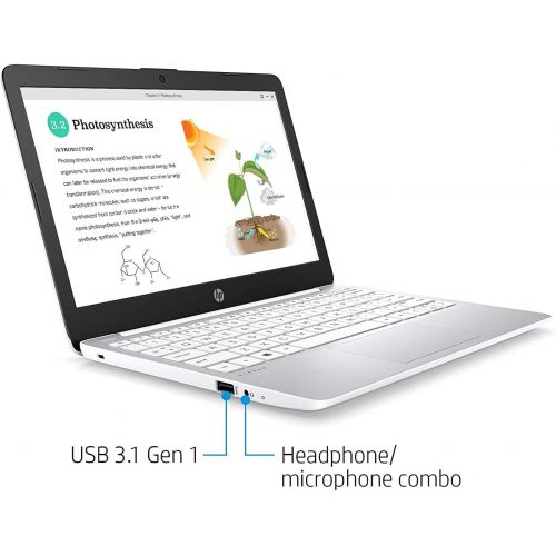 에이치피 HP Stream 11 Premium Laptop Computer I 11.6 Diagonal HD SVA Anti-Glare Display I Intel Celeron N4020 Processor I 4GB DDR4 32GB eMMC I USB-C Bluetooth HDMI Win10 + 32GB MicroSD Card