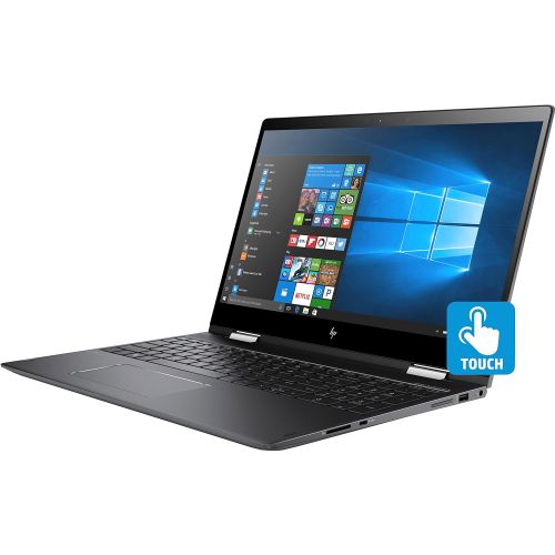 에이치피 HP ENVY X360 2-IN-1 15.6 TOUCH SCREEN AMD RYZEN 5 2500U RX VEGA 8 8GB DDR4 1TB HDD DARK ASH SILVER (15M-BQ121DX)