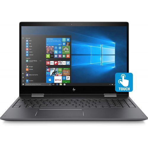 에이치피 HP ENVY X360 2-IN-1 15.6 TOUCH SCREEN AMD RYZEN 5 2500U RX VEGA 8 8GB DDR4 1TB HDD DARK ASH SILVER (15M-BQ121DX)