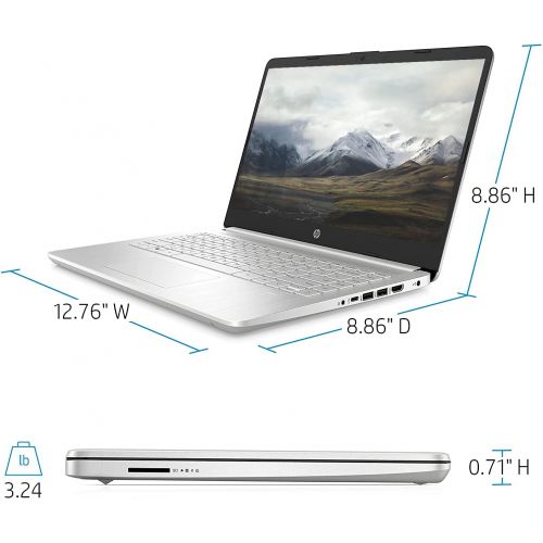 에이치피 2021 Newest HP Laptop, 14” Full HD Display, Intel Core i3-1115G4 up to 4.1GHz, 8GB RAM, 256GB SSD, Micro-Edge & Anti-Glare Screen, Thin & Portable, Windows 10 Home in S Mode + Nly