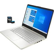 HP Laptop, 14 HD Screen, Intel Celeron N4020 Processor, 4GB DDR4 Memory, 64GB eMMC, Webcam, WiFi, Bluetooth, 1-Year Microsoft 365, Windows 10 Home, KKE 64GB Micro SD Card, Pale Gol