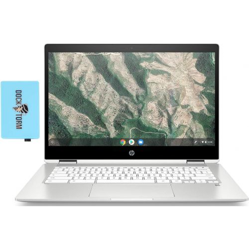 에이치피 HP Chromebook x360 14b-ca Home and Business Laptop (Intel Celeron N4000 2-Core, 4GB RAM, 32GB eMMC, Intel UHD 600, 14.0 Touch HD (1366x768), WiFi, Bluetooth, Webcam, 1xUSB 3.1, Chr