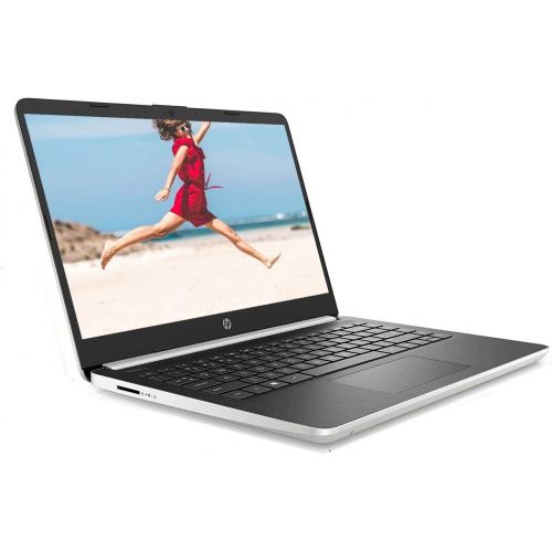 에이치피 HP 14 Laptop Computer I 14 FHD IPS I Intel Pentium Silver Quad-Core N5000 I 4GB DDR4 64 GB eMMC 256G SD Card I USB-C HDMI BT 5.0 Office 365 Win 10 + 16GB Micro SD Card