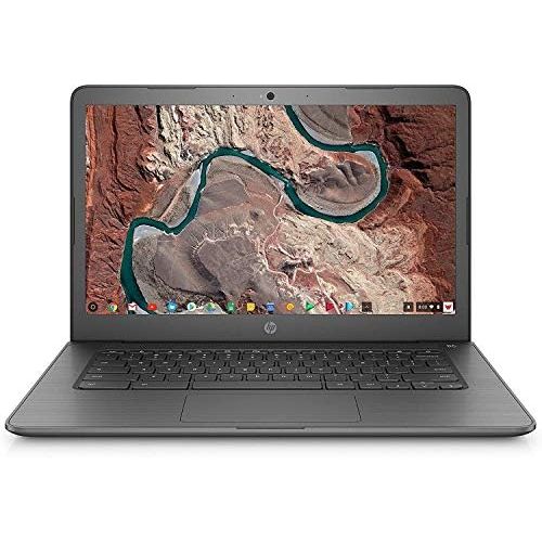 에이치피 HP 14 HD SVA anti-glare WLED-backlit Lightweight Chromebook Laptop, Intel Celeron N3350, 4GB DDR4, 32GB eMMC, WiFi, Bluetooth, Webcam, Media Reader, USB 3.1 Type-C, Chrome OS, 32GB