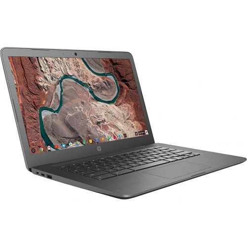 에이치피 HP 14 HD SVA anti-glare WLED-backlit Lightweight Chromebook Laptop, Intel Celeron N3350, 4GB DDR4, 32GB eMMC, WiFi, Bluetooth, Webcam, Media Reader, USB 3.1 Type-C, Chrome OS, 32GB