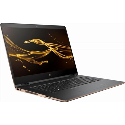 에이치피 HP Spectre x360 2-in-1 15.6 4K Ultra HD Touch-Screen Laptop, Intel i7 8th Gen CPU (8550U, QUAD CORE)- 16GB Memory - 512GB SSD - Dark Ash Silver