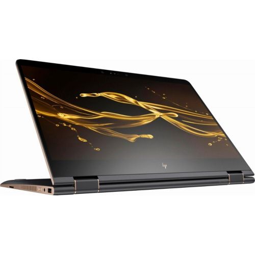 에이치피 HP Spectre x360 2-in-1 15.6 4K Ultra HD Touch-Screen Laptop, Intel i7 8th Gen CPU (8550U, QUAD CORE)- 16GB Memory - 512GB SSD - Dark Ash Silver