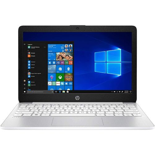 에이치피 2020 Newest HP Stream 11.6 Computer, Intel Celeron N4000, 4GB DDR4 RAM, 64GB eMMC, WiFi, Bluetooth, Webcam, Diamond White, Win 10 in S 1 Year Microsoft 365 32GB Tela USB Card