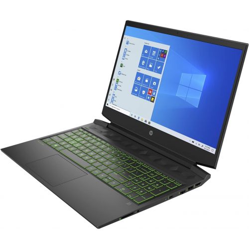 에이치피 HP Flagship Pavilion Gaming 16 Laptop 16.1” Diagonal FHD IPS Display 10th Gen Intel 6-Core i7-10750H 12GB RAM 256GB SSD + 1TB HDD GeForce GTX 1660 Ti 6GB Backlit USB-C Win10 + HDMI