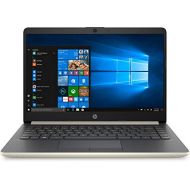 HP 14 Slim Laptop, 14 HD Display, Ryzen 3 3200U, AMD Radeon Vega 3 Graphics, 4GB, 128GB SSD, Pale Gold, 14-dk0024wm