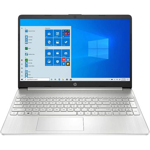 에이치피 2021 Newest HP 15.6 FHD IPS Touchscreen Laptop,10th Gen Intel Quad-Core i5-1035G1 (Up to 3.60GHz, Beat i7-8550U), 12GB RAM, 256GB SSD, Webcam, HDMI, USB-C, WiFi, Windows 10 Home+ A