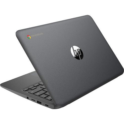 에이치피 Newest HP Chromebook 11.6 HD (1366 x 768) Display, Intel Celeron Processor N3350, 4GB LPDDR2, 32GB eMMC, Intel HD Graphics 500, Ash Gray, Google Chrome OS, Bundled with TSBEAU 16GB