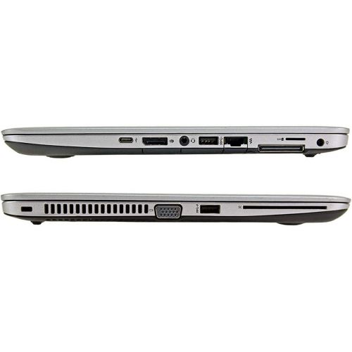 에이치피 HP EliteBook 840 G3 Business Laptop 14 Anti-Glare HD (1366x768), Intel Core i5-6300U, 8GB DDR4, 256GB SSD, Backlit Keys, Type-C, Fingerprint, DisplayPort, VGA, Webcam, Windows 10 P