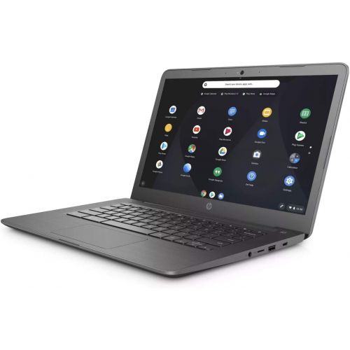 에이치피 2020 HP Premium Chromebook 14” HD Laptop Business & Student, Intel Celeron N3350,up to 2.4GHz,4GB RAM,32GB eMMC +128GB SD Card,HD Webcam Bluetooth WiFi Chrome OS,11+ Hour Battery,w