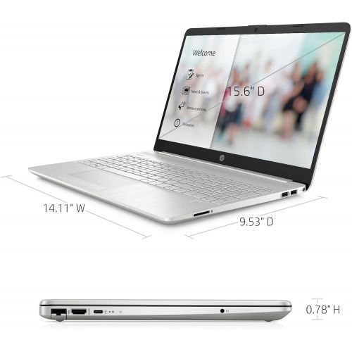 에이치피 2022 HP 15.6 Inch FHD Laptop, Intel Quad Core 11th Gen i5-1135G7 up to 4.2 GHz, 16GB RAM, 1TB NVMe SSD, WiFi, Fingerprint Reader, Bluetooth, Webcam, Windows 10 Home S + T.F. Bundle
