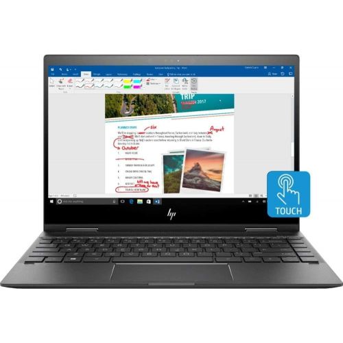 에이치피 Flagship 2019 HP Envy X360 15.6 2-in-1 Full HD IPS Micro-Edge Touchscreen Business Laptop AMD 4-Core Ryzen 5 2500U 32GB DDR4 RAM 1TB SSD Backlit KB B&O Play HDMI UBS-C Bluetooth Wi