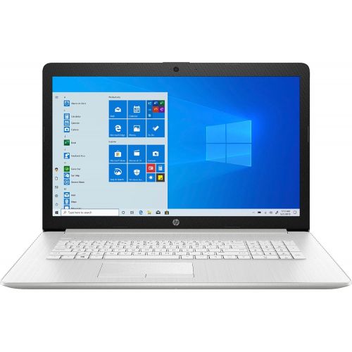 에이치피 HP 17.3 Full HD (1920 x 1080) Laptop, Intel Core i5-1135G7, 8GB RAM, 256GB SSD, Windows 10 Home, Natural Silver (17-by4633dx)