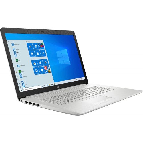 에이치피 HP 17.3 Full HD (1920 x 1080) Laptop, Intel Core i5-1135G7, 8GB RAM, 256GB SSD, Windows 10 Home, Natural Silver (17-by4633dx)