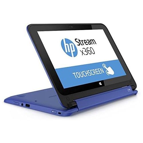 에이치피 HP Stream X360 11.6-inch Built Touch-Screen Convertible Laptop Intel N2840 up to 2.58GHz 2GB DDR3L 32GB eMMC HDD, with 1 year office 365