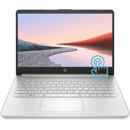 에이치피 HP Premium Laptop (2021 Latest Model), 14 HD Touchscreen, AMD Athlon Processor, 32GB RAM, 1TB SSD, Webcam, HDMI, Bluetooth, Wi-fi, Long Battery Life, Online Conferencing, Natural S