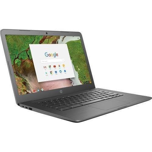 에이치피 2019 Newest HP 14 inch HD Touchscreen Chromebook Laptop Notebook, Intel Celeron N3350, 4GB Memory, 32GB EMMC+256G MemoryCard, WiFi, Bluetooth, USB-C 3.1, Chrome OS, Black