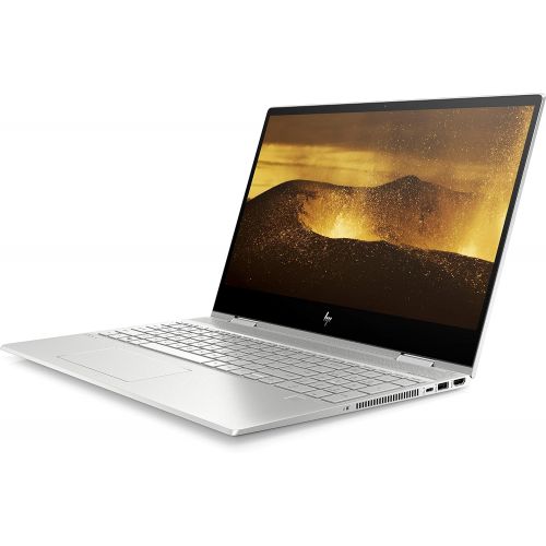 에이치피 HP ENVY x360 15m-dr0012dx 15.6 Full HD 2-In-1 Touchscreen Notebook Computer, Intel Core i7-8565U 2.0GHz, 8GB RAM, 512GB SSD, Windows 10 Home, Free Upgrade to Windows 11, Natural Si