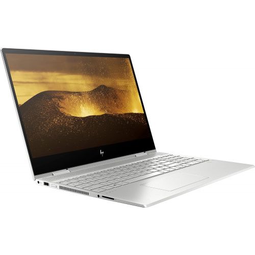 에이치피 HP ENVY x360 15m-dr0012dx 15.6 Full HD 2-In-1 Touchscreen Notebook Computer, Intel Core i7-8565U 2.0GHz, 8GB RAM, 512GB SSD, Windows 10 Home, Free Upgrade to Windows 11, Natural Si