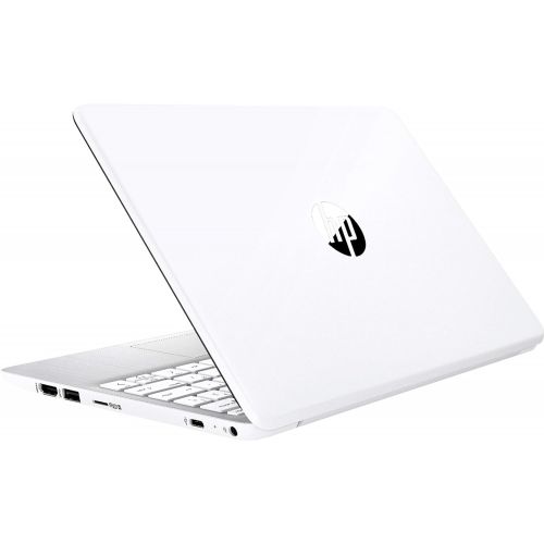 에이치피 Newest HP Stream 11.6 HD Chromebook Bundle 32G SD Card Intel Celeron N4000 Processor 64GB eMMC 4GB Memory WiFi Windows 10 Home Diamond White