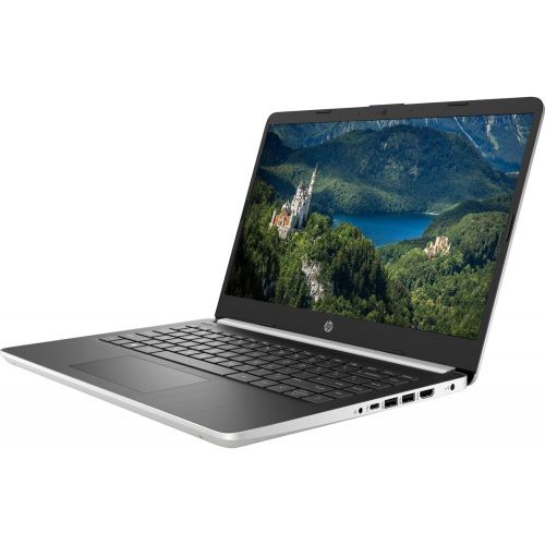 에이치피 Latest Premium HP 14 HD Slim Laptop Computer PC- 14 Micro-Edge Display 10th Gen Intel Core i5-1035G1 Up to 3.6 GHz 8GB RAM 256GB PCIe SSD + 16GB Optane BT USB Type-C HDMI Webcam Wi