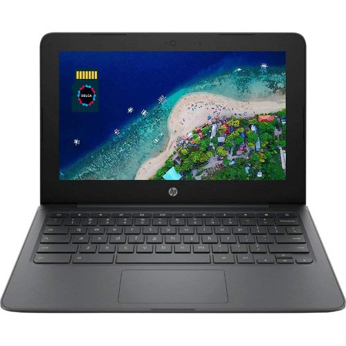 에이치피 HP Chromebook 11 Laptop Computer I 11.6 HD WLED Display I Intel Celeron Processor N3350 I 4GB DDR4 32GB eMMC I Webcam Type C Chrome OS + 16GB Micro SD Card