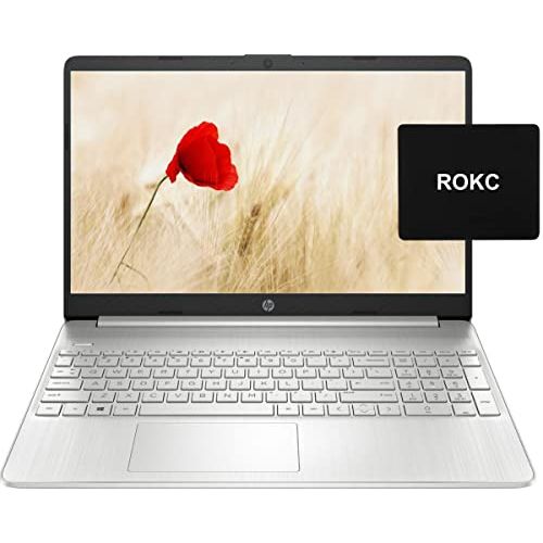 에이치피 2022 HP 15 Laptop 11th Gen i5-1135G7 8GB RAM 256GB SSD, 15.6 Micro-Edge FHD Display, Webcam, HDMI, Wi-Fi, HP Fast Charge, Premium Light Thin Design, Windows 10-Free Windows 11 Upda