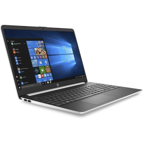 에이치피 HP 15.6 FHD Home and Business Laptop Core i7-1065G7, 8GB RAM, 256GB SSD, Intel Iris Plus Graphics, 4 Core up to 3.90 GHz, USB-C, HDMI 1.4 4K Output, Keypad, Webcam, 1920x1080, Win