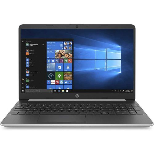 에이치피 HP 15.6 FHD Home and Business Laptop Core i7-1065G7, 8GB RAM, 256GB SSD, Intel Iris Plus Graphics, 4 Core up to 3.90 GHz, USB-C, HDMI 1.4 4K Output, Keypad, Webcam, 1920x1080, Win