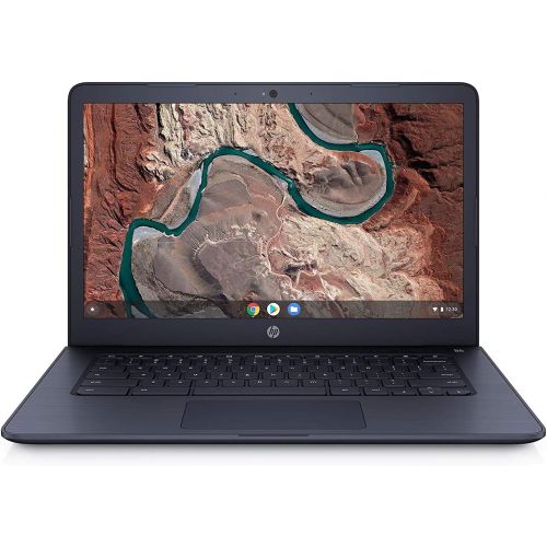 에이치피 HP Chromebook 14-db0043wm - AMD A4-9120C, AMD Radeon R4 Graphics, 4 GB SDRM, 32GB eMMC, Audio by B&O, Full HD Display, Ink Blue