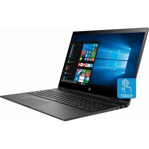 에이치피 HP 15.6 FHD Touchscreen 2 in 1 Laptop Computer, AMD Quad-Core Ryzen 7 2700U up to 3.8GHz, 16GB DDR4, 256GB SSD, 2x2 802.11ac WiFi, Bluetooth 4.2, USB 3.1 Type C, HDMI, Backlit Keyb