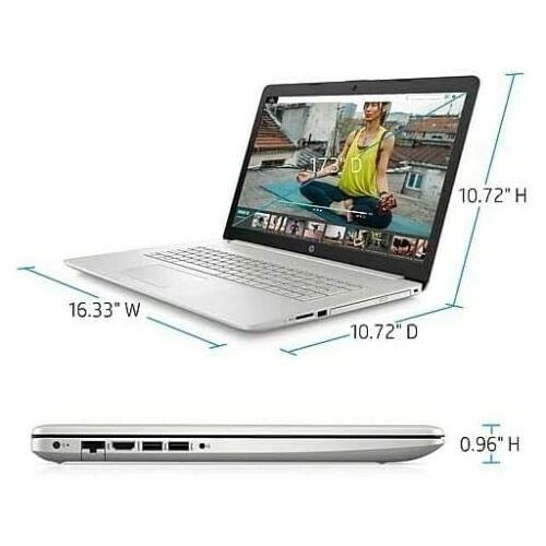 에이치피 HP 17-by3065st 17.3 Notebook Intel Core i5-1035G1 - 8GB DDR4 - 128GB SSD + 1TB HDD - Intel UHD Graphics - Windows 10 - Silver - New